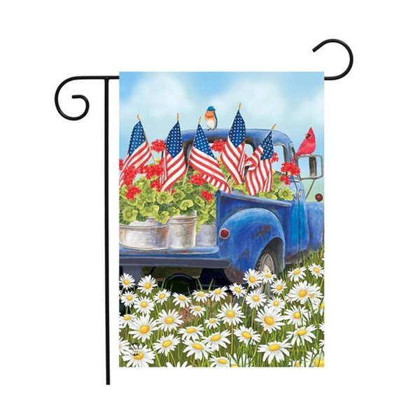 Briarwood Lane American Truck Garden Flag BLG01259